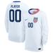 Youth Nike White USWNT 2024 Home Stadium Replica Long Sleeve Player Jersey