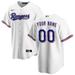 Men's Nike White Texas Rangers Home Replica Custom Jersey