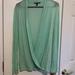 Victoria's Secret Tops | Nwot Victoria’s Secret Open Drape Top | Color: Green | Size: M