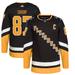 Men's adidas Sidney Crosby Black Pittsburgh Penguins Alternate Primegreen Authentic Player Jersey