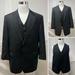 Ralph Lauren Suits & Blazers | Mens Ralph Lauren Gray Blue Pinstripe 46r Blazer Jacket Vest Set 2-Piece Bespoke | Color: Blue/Gray | Size: 46r