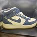 Nike Shoes | Nike Air Force 1 One '07 Men's 13 Blue White Mid Denim Shoes High Top Sneakers | Color: Blue/White | Size: 13