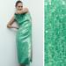 Zara Dresses | Nwt Sequin Cut Out Bodycon Midi Maxi Dress Gown, Medium | Color: Green | Size: M