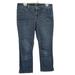 Nine West Jeans | Nine West Jeans Women's 8/29 Slim Crop Mid Rise Dark Wash Denim 35"Wx25"L (815) | Color: Blue | Size: 8