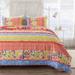 Skylar Quilt Set by Greenland Home Fashions in Calico (Size 2PC TWIN/XL)