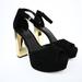 Michael Kors Shoes | Michael Kors Platform Pumps | Color: Black/Gold | Size: 9.5