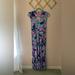 Lilly Pulitzer Dresses | Euc Lilly Pulitzer Maxi Dress, Size M, Worn Once, Bright And Beautiful | Color: Pink/Purple | Size: M