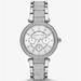 Michael Kors Accessories | Michael Kors “Oversized Parker Pav” Mk6759 Silver Watch | Color: Silver | Size: Os