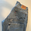 Levi's Jeans | Levis 505 Straight Leg 36x32 Blue Jeans Mild Distress Denim 90s Vintage | Color: Blue | Size: 36