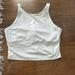 Lululemon Athletica Tops | Lululemon X Barrys White Align High Neck Tank | Color: White | Size: 6