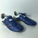 Adidas Shoes | Adidas Soccer Cleats Copa Mens Size 5 White Blue Older Boy Laces Spikes D3 | Color: Blue/White | Size: 5b