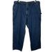 Carhartt Jeans | Carhartt Carpenter Original Dungaree Fit 50x32 Dark Denim Blue Jeans B13-Dps | Color: Blue | Size: 50