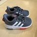 Adidas Shoes | Baby/Toddler Adidas Sneakers. Size 4. Worn Once On Non Walking Baby. | Color: Gray | Size: 4bb