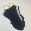 Nike Swim | Nike, Women’s, One Piece, Competitive, Swimsuit. Size 10, Adjustable Straps. | Color: Black/Yellow | Size: 10