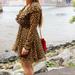 Free People Dresses | Cheetah Wrap Dress | Color: Brown | Size: S