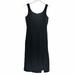 J. Crew Dresses | J. Crew Petite | Black Sleeveless Mini Slit Dress | Color: Black | Size: 4p