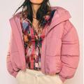Free People Jackets & Coats | Nwt Free People Xs Olivia Puffer Jacket | Color: Pink | Size: Xs