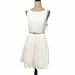 Jessica Simpson Dresses | Nwt Jessica Simpson Cream Eyelet Belted Tank Dress | Color: Cream | Size: 12