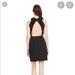 Kate Spade Dresses | Nwt Kate Spade Black Bow Back Cupcake Dress | Color: Black | Size: 00