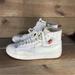 Nike Shoes | Nike Blazer Mid Rebel Women Size 8 Shoes White Hightop Sneakers | Color: White | Size: 8