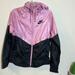 Nike Jackets & Coats | Nike Womens Sportswear Windrunner Windbreaker Zip Up Jacket Small | Color: Black/Pink | Size: S