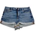 American Eagle Outfitters Shorts | America Eagle Denim Mom Short | Color: Blue | Size: 10