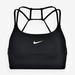 Nike Intimates & Sleepwear | Nike Sports Bra Womens Large Training Dri-Fit Light Support Swoosh Ct3721-010 | Color: Black | Size: L