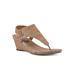 Women's All Good Sandal by White Mountain in Natural Cork (Size 6 1/2 M)