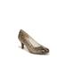 Wide Width Women's Parigi Pump by LifeStride in Hazelnut Faux Leather (Size 10 W)