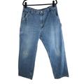 Carhartt Jeans | Carhartt Mens Carpenter Jeans Original Dugaree Fit Medium Wash Blue 36x32 | Color: Blue | Size: 36