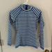 J. Crew Swim | J Crew Royal Blue And White Striped Long Sleeve Rash Guard Top Size Small | Color: Blue/White | Size: S