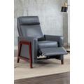 Riley Pushback Recliner Air Leather Modern Accent Recliner Chair