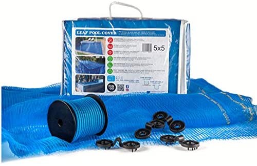 EDM Fun & Go 81033 Leaf Poolabdeckung, Poolnetz, mehrfarbig, 4 x 4 m Image