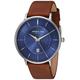 Kenneth Cole New York Men's Analog Quartz Watch with Leather Strap KC15097001