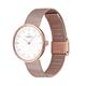 Nordgreen Infinity Scandinavian Rose Gold Women's Watch Analog 32mm (Small Face) with Rose Gold Mesh Strap