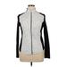 Calvin Klein Performance Cardigan Sweater: Silver Print Sweaters & Sweatshirts - Women's Size X-Large