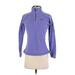 Under Armour Fleece Jacket: Short Purple Polka Dots Jackets & Outerwear - Women's Size X-Small