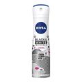 5 x 150ml Anti-Perspirant Female Deodorant Spray Black & White Invisible Original, 48 Hours Protection (Pack of 1)