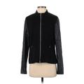 Ted Baker London Jacket: Below Hip Black Print Jackets & Outerwear - Women's Size 8