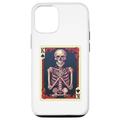 Hülle für iPhone 14 Skelett-Spielkarte-Glücksspiel-Kasino-Schädel-Spielkarten
