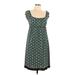 Max Studio Casual Dress Scoop Neck Sleeveless: Green Dresses - Women's Size Large