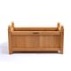 HMWD Rectangular Wooden Garden Planter Flower Pot - Outdoor/Indoor Raised Flower Bed Climbing Plants Rack for Garden, Balcony, Porch, Deep Trough Box (H34*L60*xW20 cm - Medium)