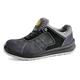 SAFETOE Comfort Wide Fit Safety Shoes - 7331 Man Light Weight Safety Trainers with Breathable Leather, Gray, Size- 10 UK/ 44 EU