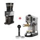 EPIZYN coffee machine Semi Automatic 20 Bar Coffee Maker Machine by with Milk Steam Frother Wand for Espresso Cappuccino Latte and Mocha coffee maker (Color : CM7008 N BCG706, Size : UK)