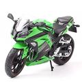 JEWOSS For Kawasaki Ninja 250 1/12 Alloy Sports Motorbike Model Simulation Metal Street Racing Motorbike Model Collectible Toys Gifts Motorbike models (Color : Green, Size : 1)