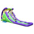 HAPPY HOP Inflatable Bouncer, 600x255x215CM, Double Water Slide with Water Spray, Family Backyard Bouncer for Kids, Durable Sewn with Extra Thick Material, Idea for Kids (9029)