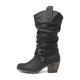 Rocket Dog Sidestep Womens Black Cowboy Boot - Size 3 UK - Black