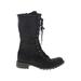 Timberland Boots: Black Solid Shoes - Women's Size 9 - Round Toe