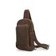 niei Men's Shoulder Bags Leather Shoulder Bag Shoulder Bag Men's Leather Crossbody Bag Casual Crossbody Chest Bag