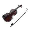 HEMOTON 2pcs Mini Toy Violin Blow Tiny Violin Musical Instruments for Ages 5-9 Violin Toy Practice Violin Guitar up Toy Mini Violin for Puzzle Child Ukulele